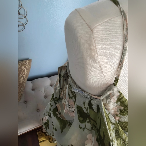 Reformation Reya Green Dress - Picture 4 of 11